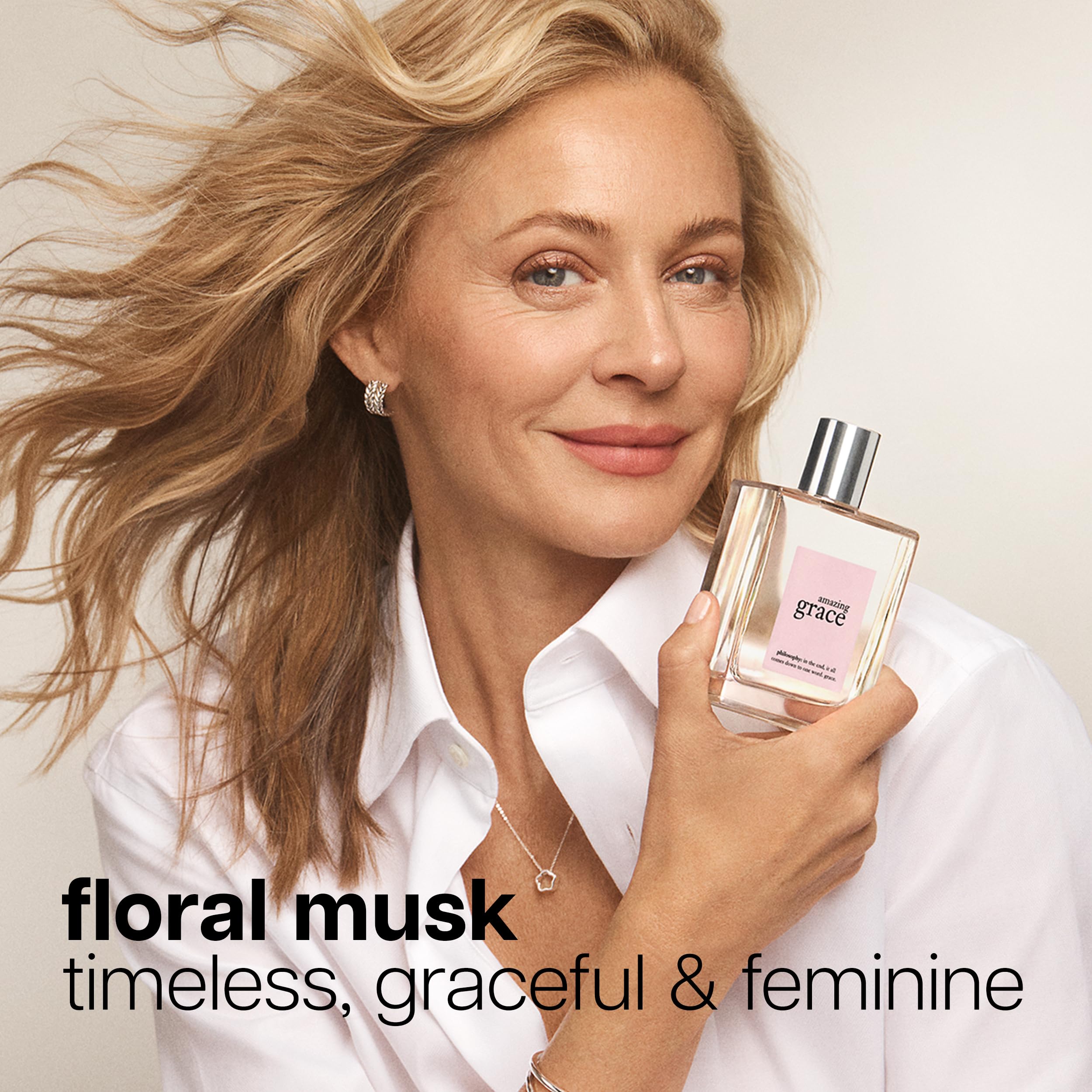 Philosophy Amazing Grace perfume bottle branding