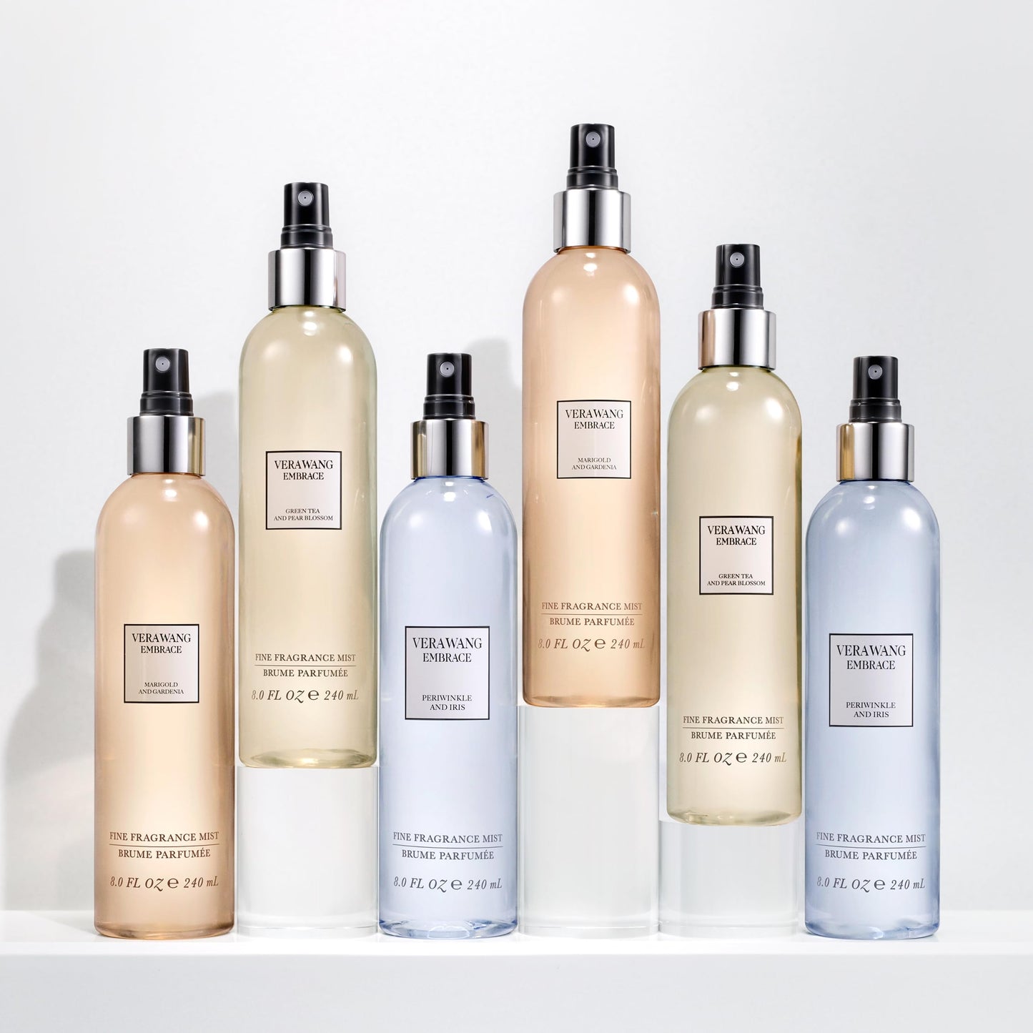 Vera Wang Embrace mist bottle cap and sprayer detail