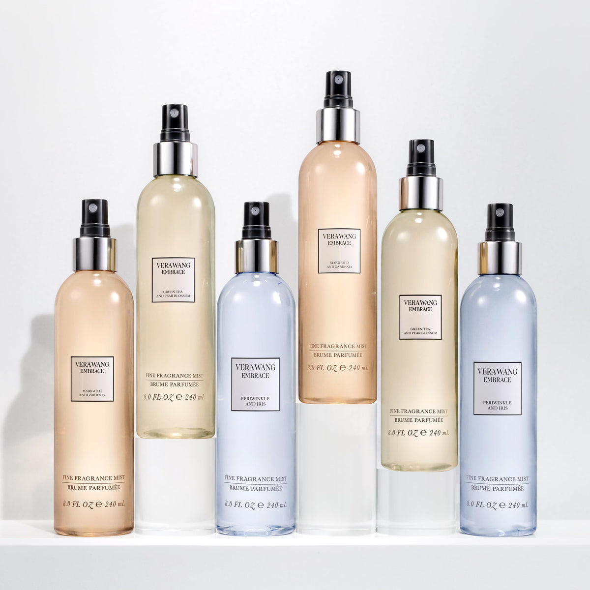 Vera Wang Embrace mist bottle cap and sprayer detail