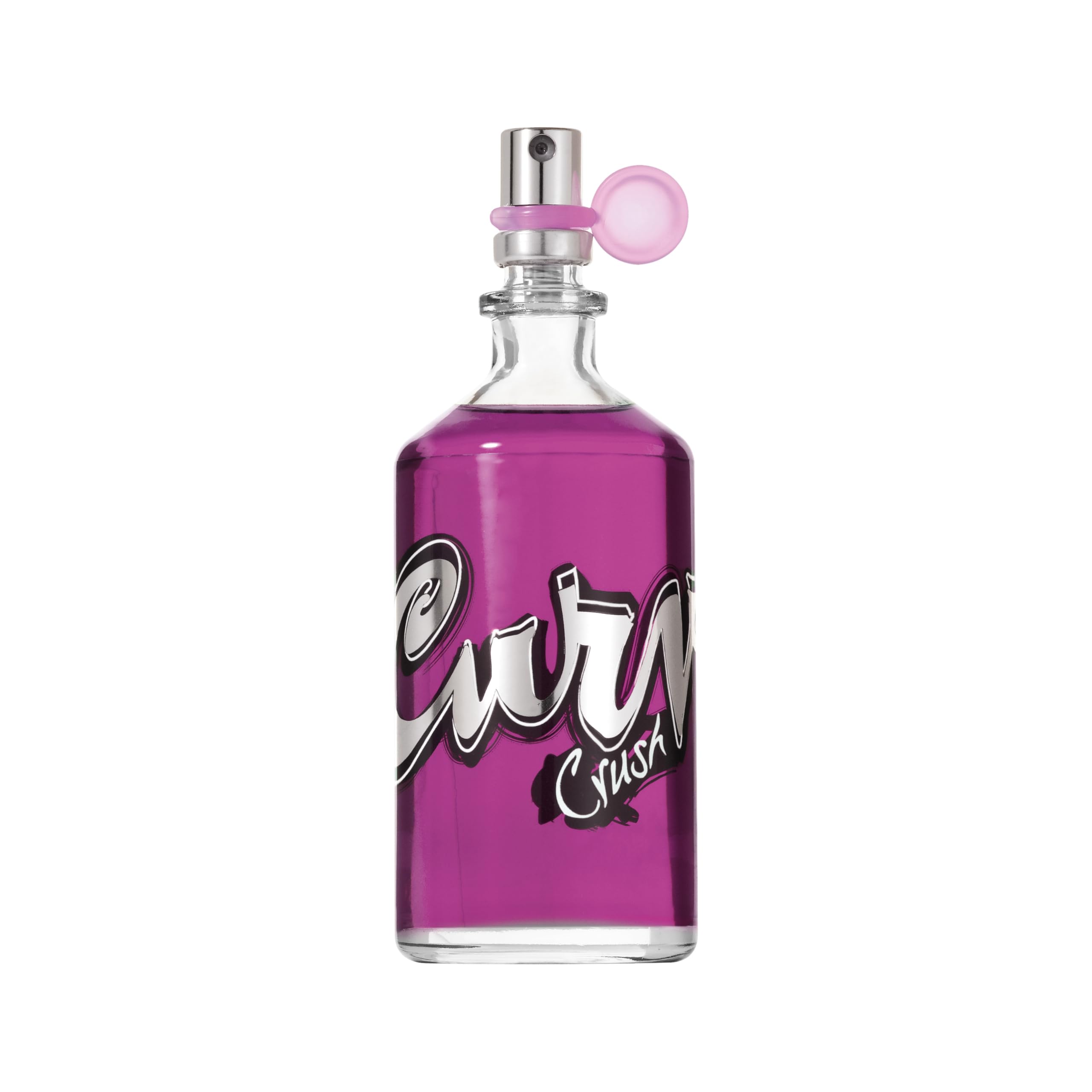 Bottle of Curve Crush perfume for women side profile