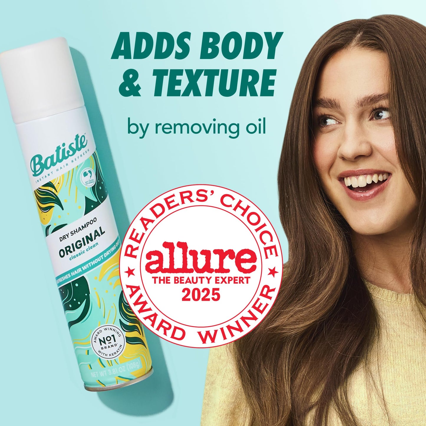 Batiste Original dry shampoo set for instant hair refreshment