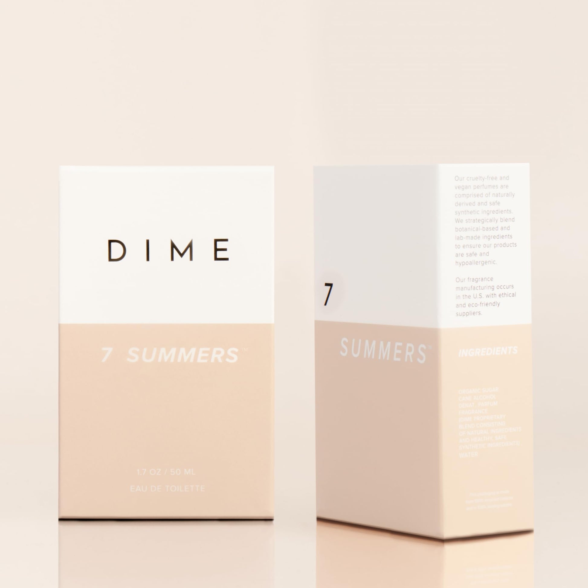 Dime Beauty 7 Summers floral scent perfume spray