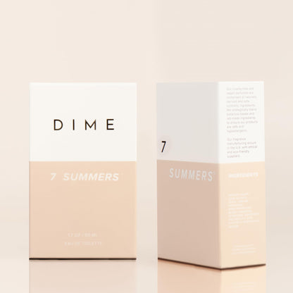 Dime Beauty 7 Summers floral scent perfume spray