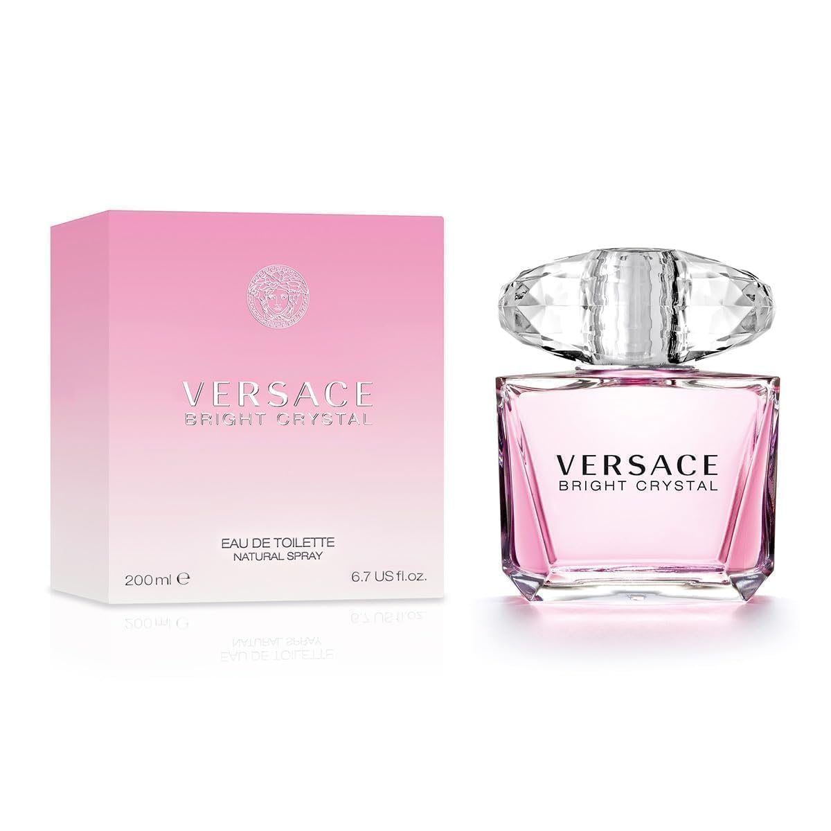 Authentic Versace Bright Crystal luxury fragrance box