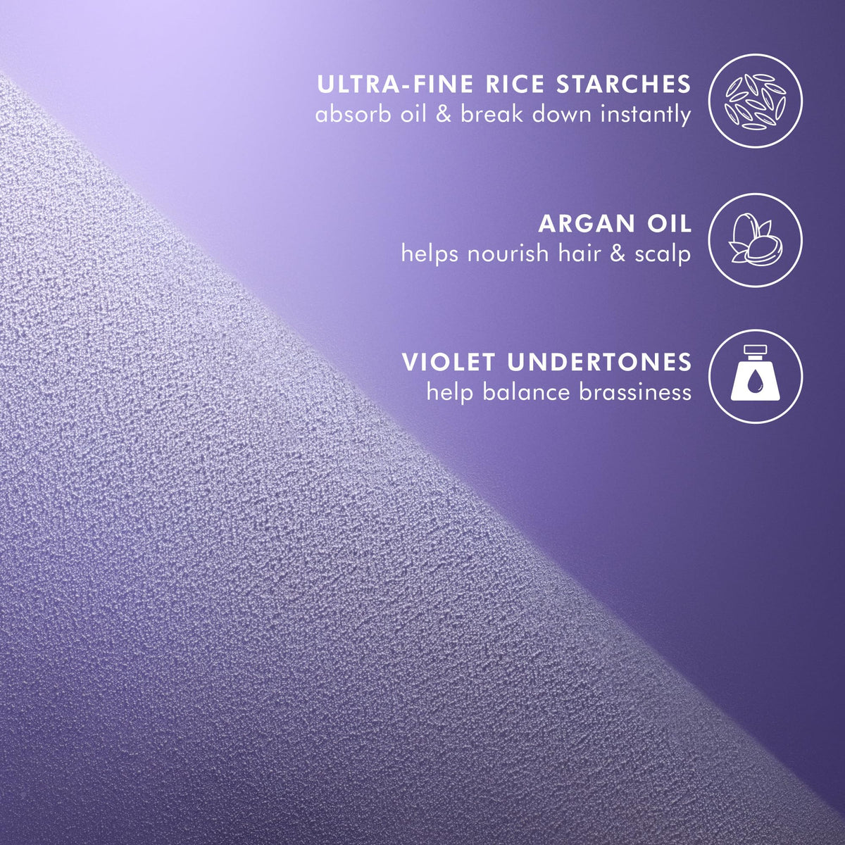 Moroccanoil Dry Shampoo Light Tones back label details