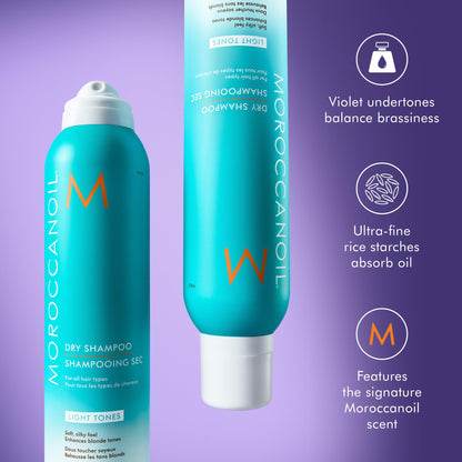 Moroccanoil dry shampoo light tones nozzle close up