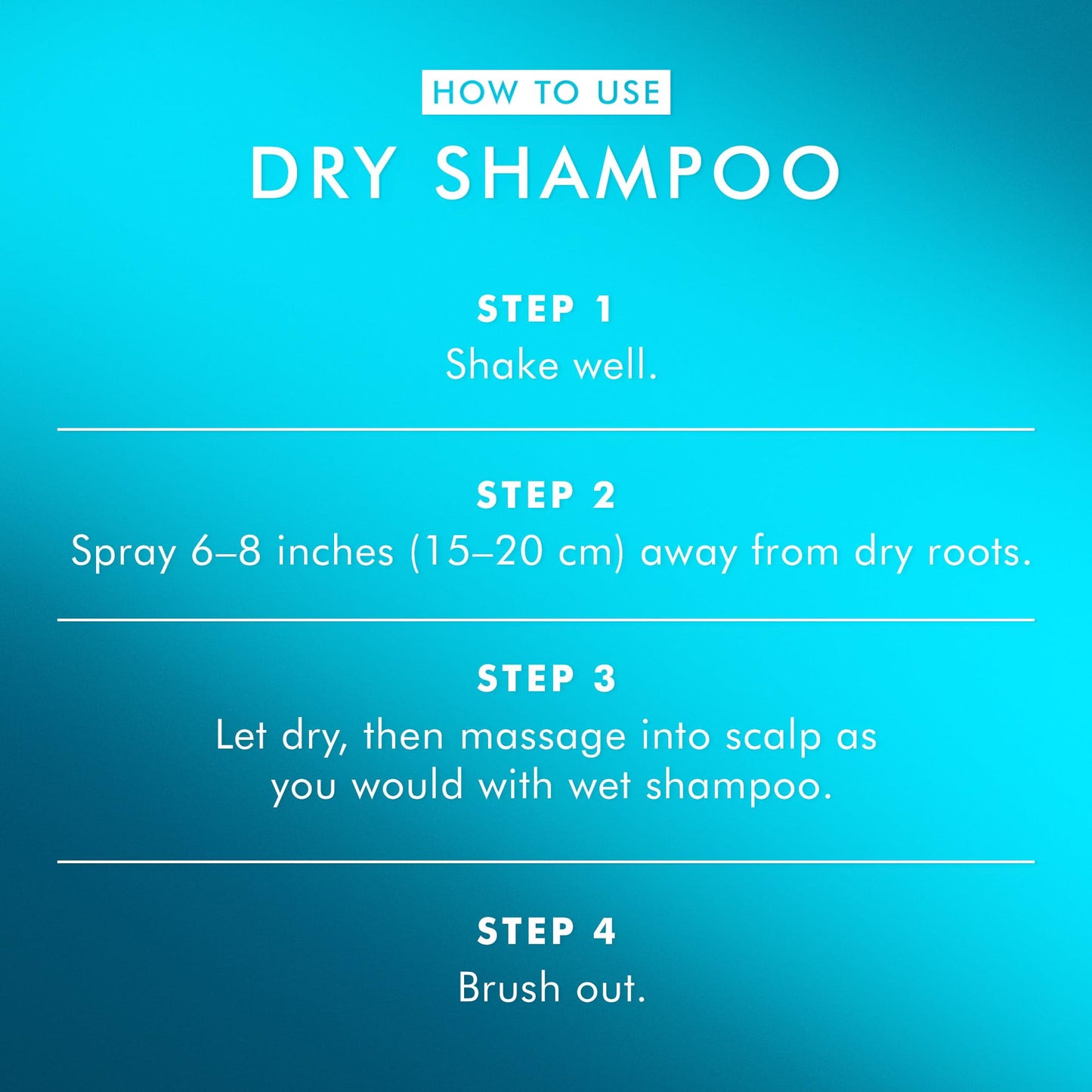 Moroccanoil dry shampoo light tones label details