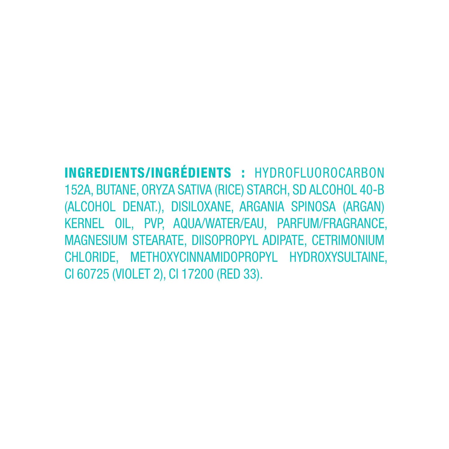 Professional hair care Moroccanoil dry shampoo light tones