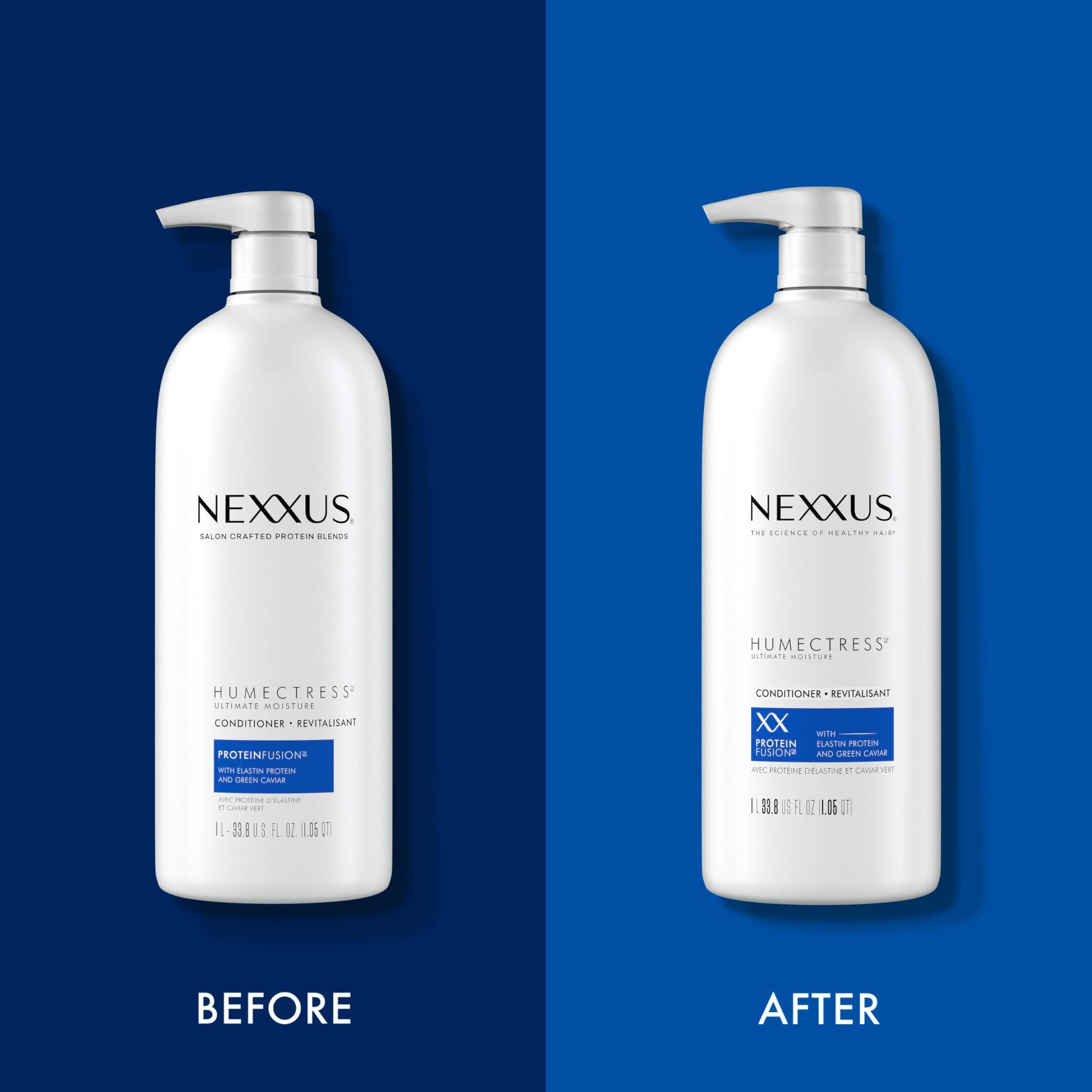 Nexxus Humectress ultimate moisture liter size deep conditioning treatment with pump dispenser