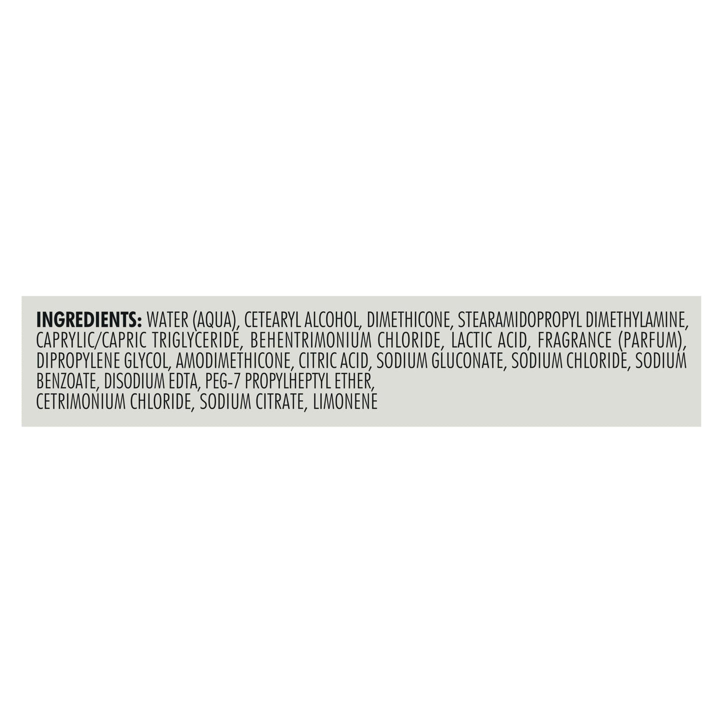 Nexxus Humectress ultimate moisture daily hair conditioner bottle standing upright showing clear text
