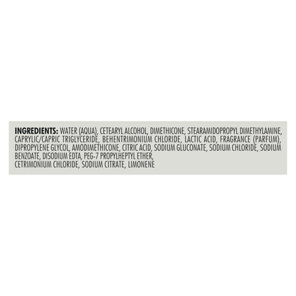 Nexxus Humectress ultimate moisture daily hair conditioner bottle standing upright showing clear text