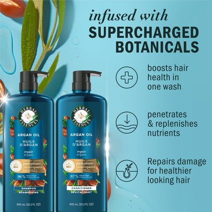 Herbal Essences bio renew Argan Oil of Morocco twin set for damaged hair