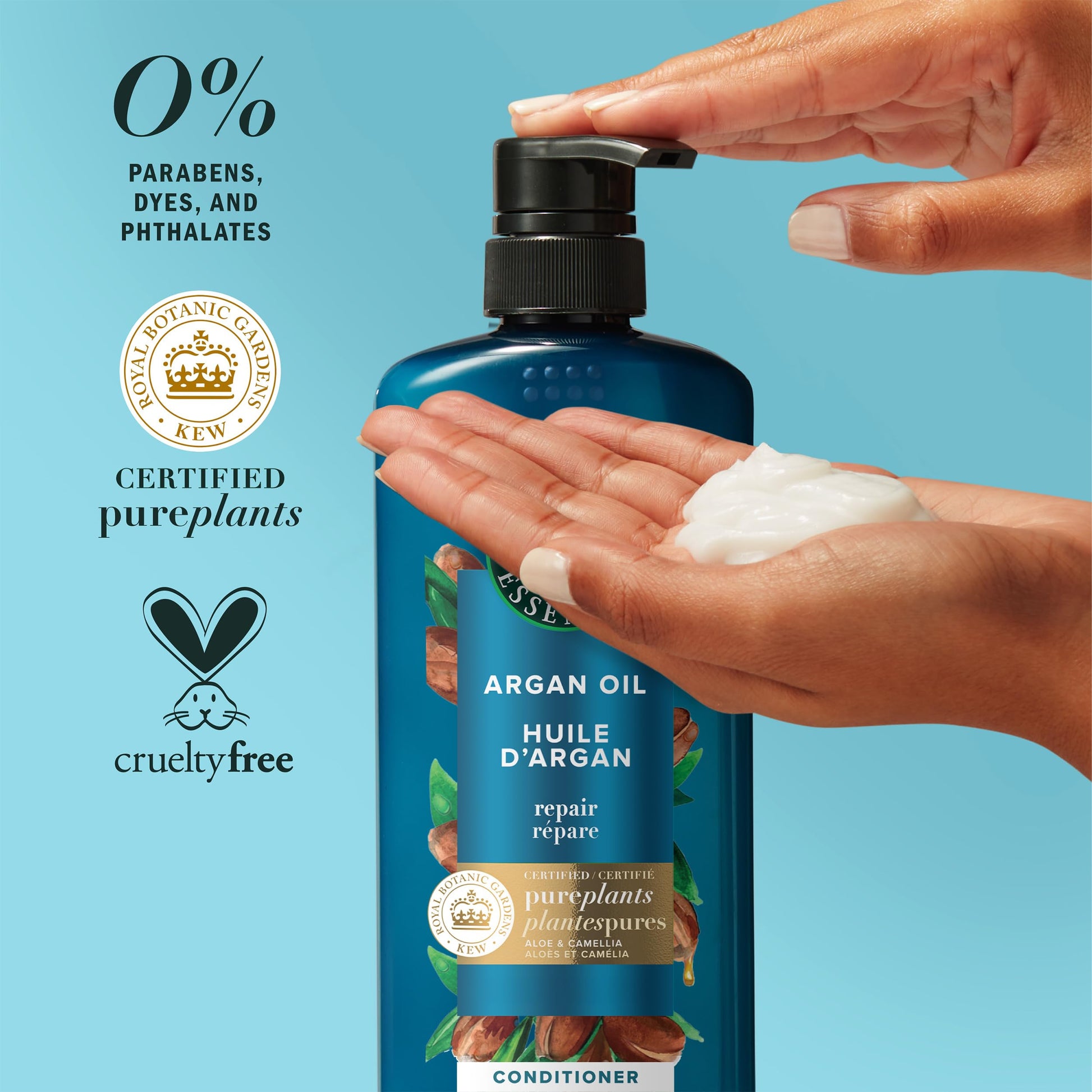 Authentic USA imported Herbal Essences argan oil hair care set