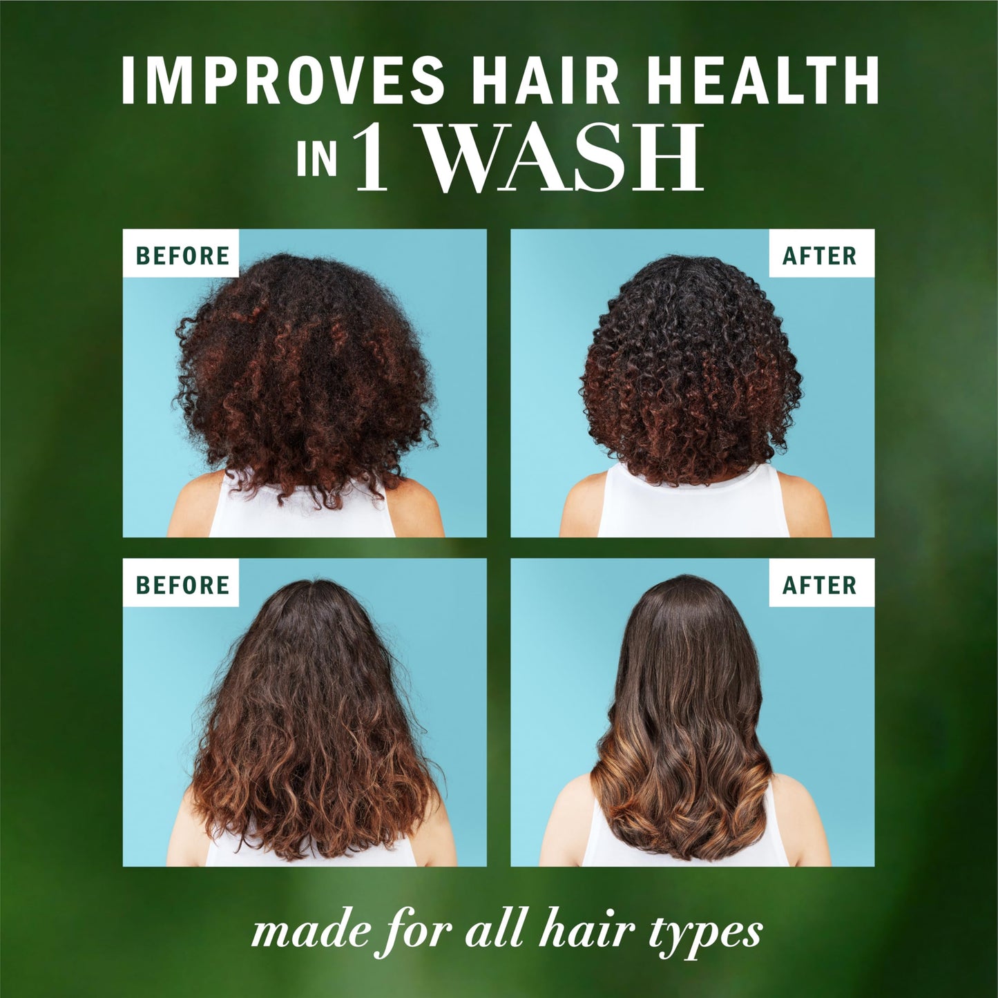 Herbal Essences twenty point two fluid ounce shampoo and conditioner packaging