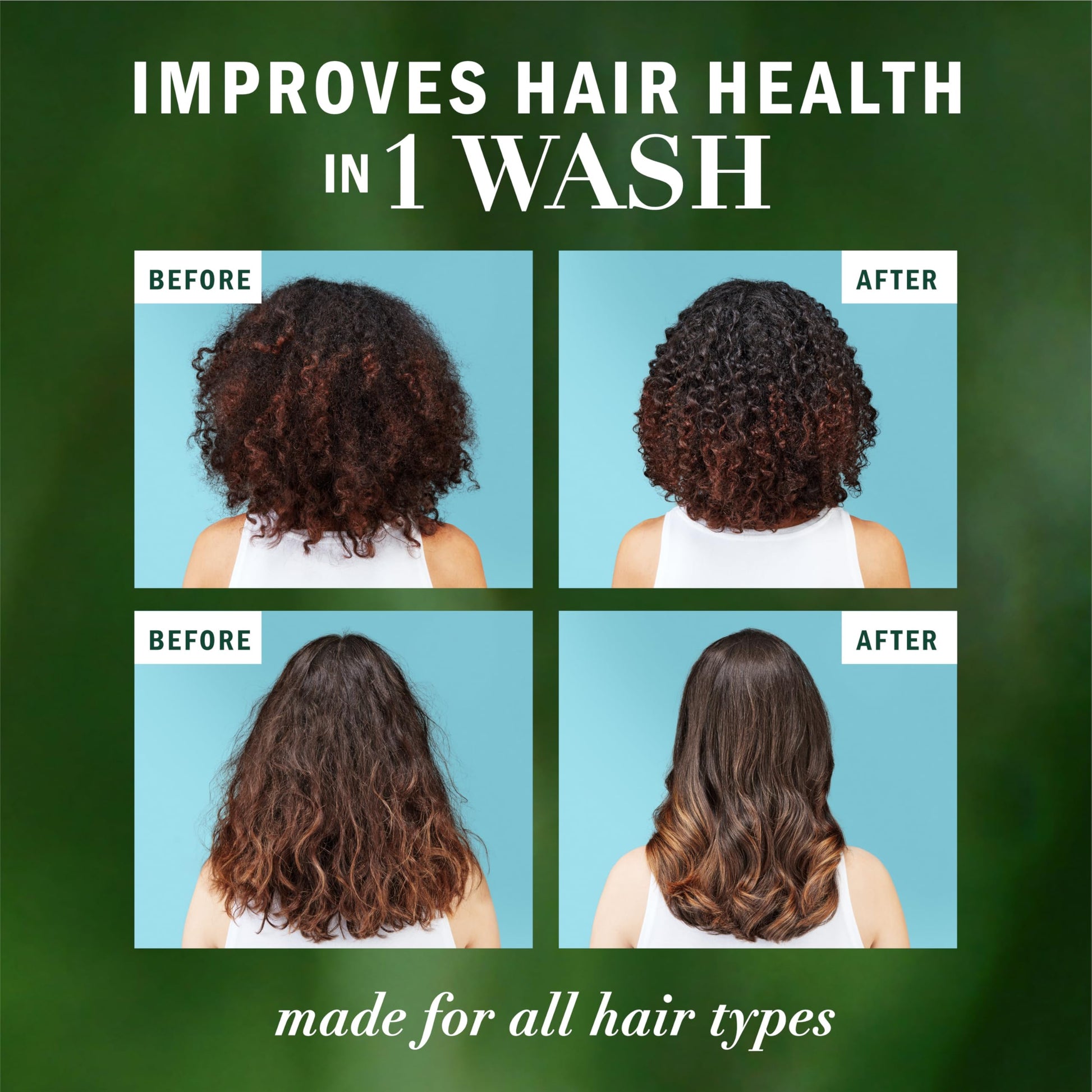 Herbal Essences twenty point two fluid ounce shampoo and conditioner packaging