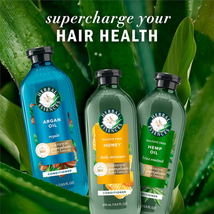 Moroccan argan oil moisturizing and smoothing hair product set close up
