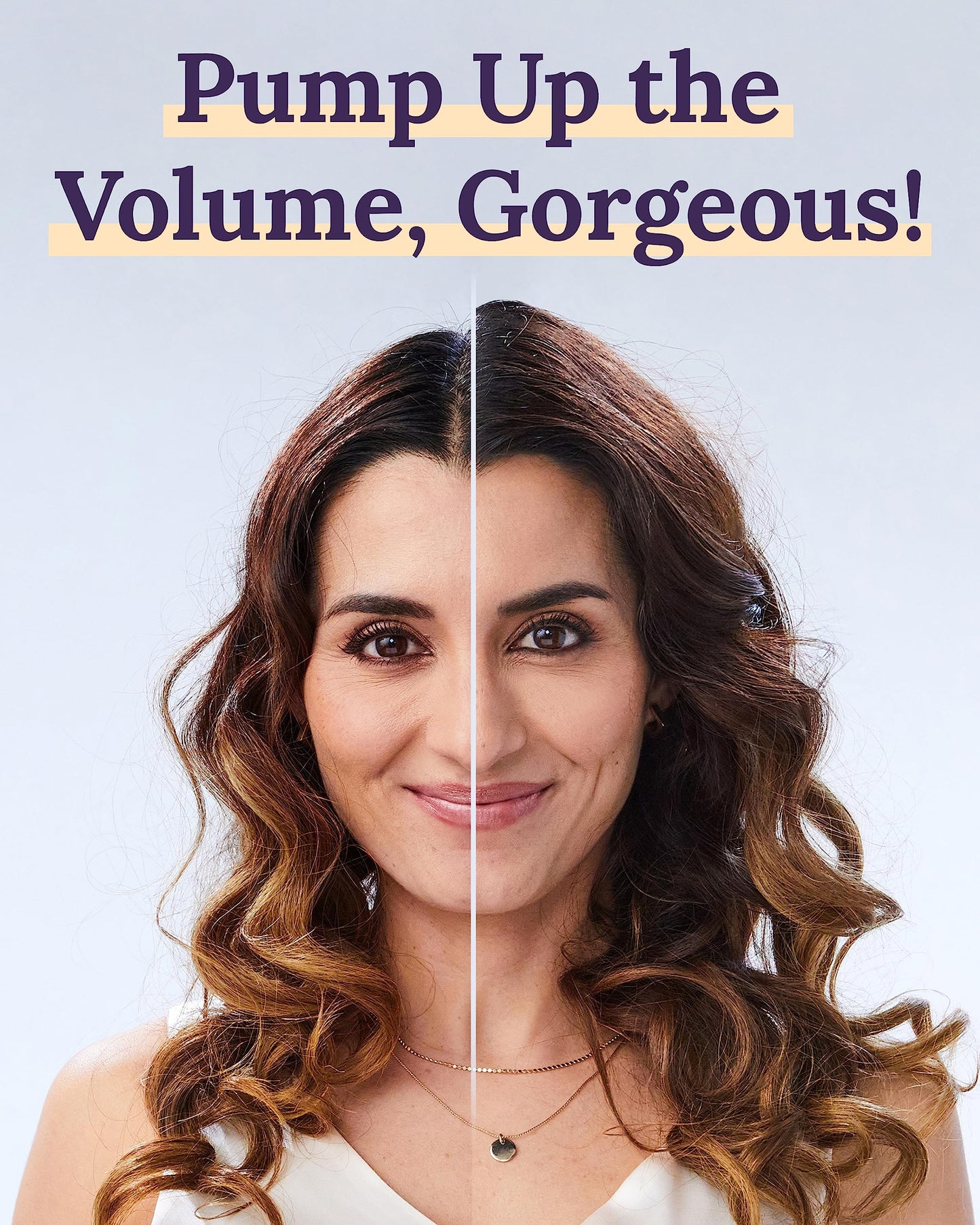 Keranique anti hair loss shampoo and conditioner set with biotin and keratin ingredients