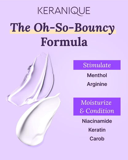Keranique sulfate free volumizing hair care system for women experiencing thinning hair