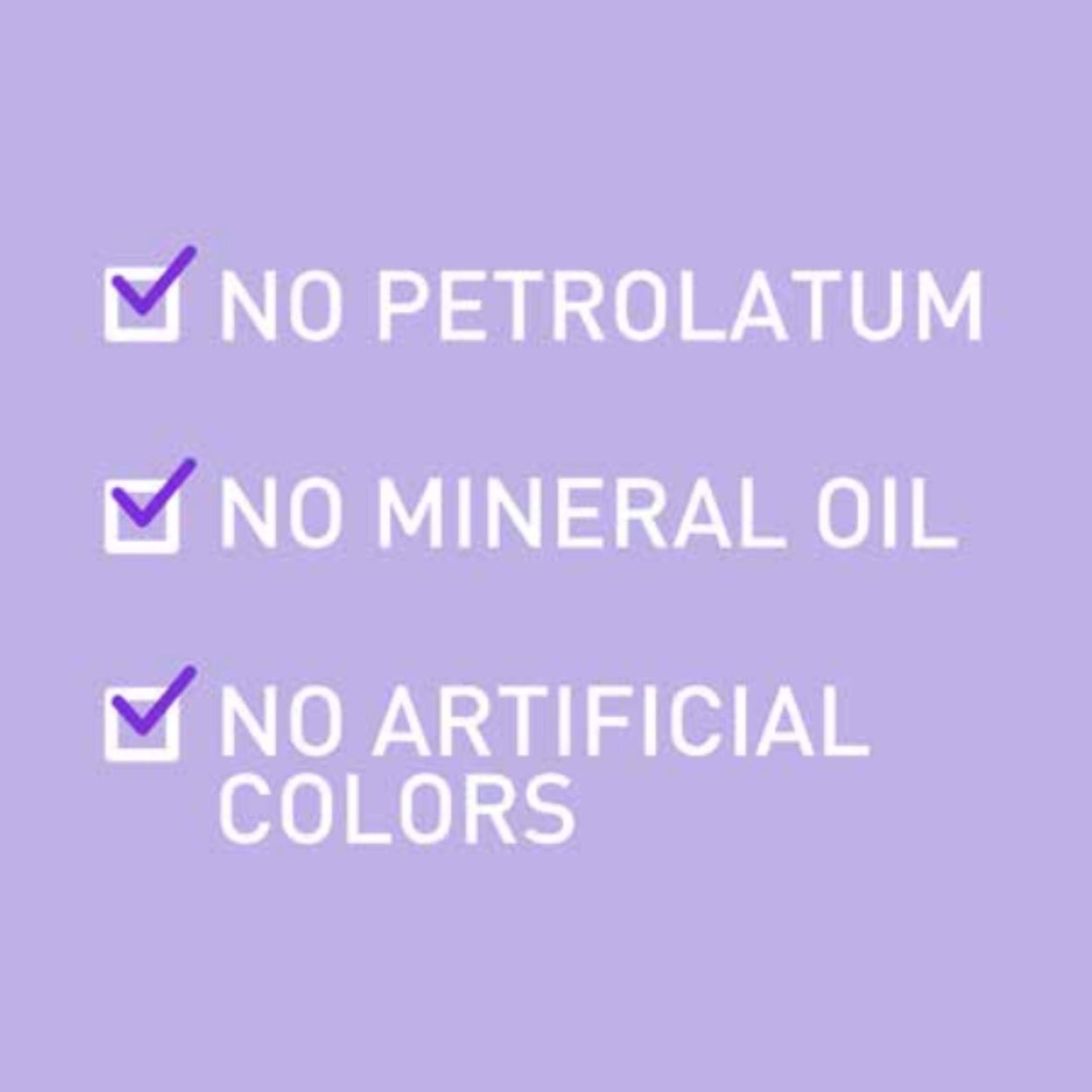 Hydrating hair conditioner bottle back label featuring the clean formula free from mineral oils and parabens.