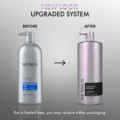 Nexxus Therappe silicone free shampoo for dry hair professional size packaging