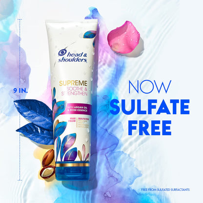 Imported USA formula anti-dandruff shampoo and conditioner packaging