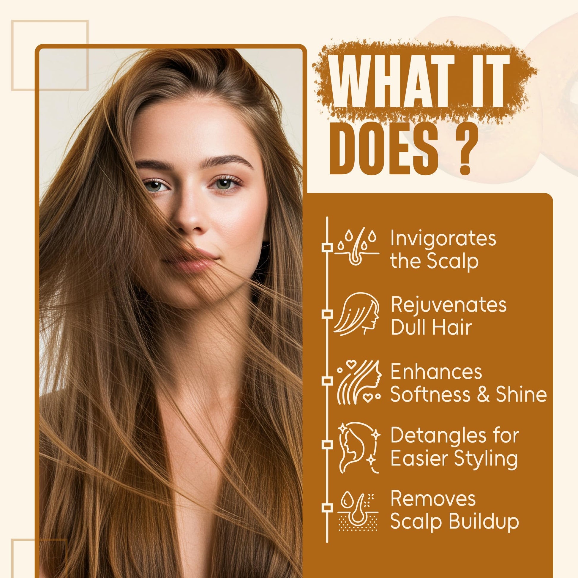Back label of Infina Essentials Batana shampoo illustrating directions for use and complete ingredient list