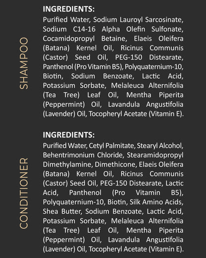 Full product lineup of Infina Essentials clarifying scalp care and deep conditioning treatment set
