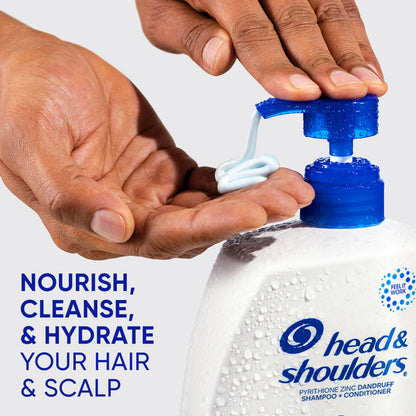 Head and Shoulders pyrithione zinc anti dandruff formula for scalp care