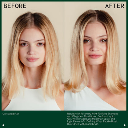 Aveda rosemary mint purifying duo for normal to oily hair types showing full details