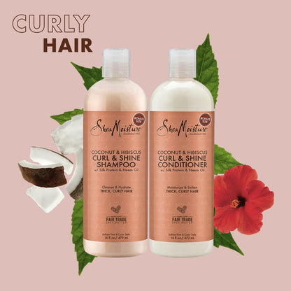 Side view of both sixteen ounce bottles showcasing the authentic packaging of this imported daily moisturizing hair care routine