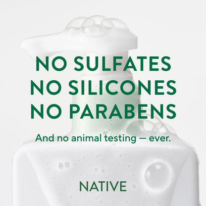 Native scalp detox collection featuring eucalyptus and mint cooling blend for all hair types