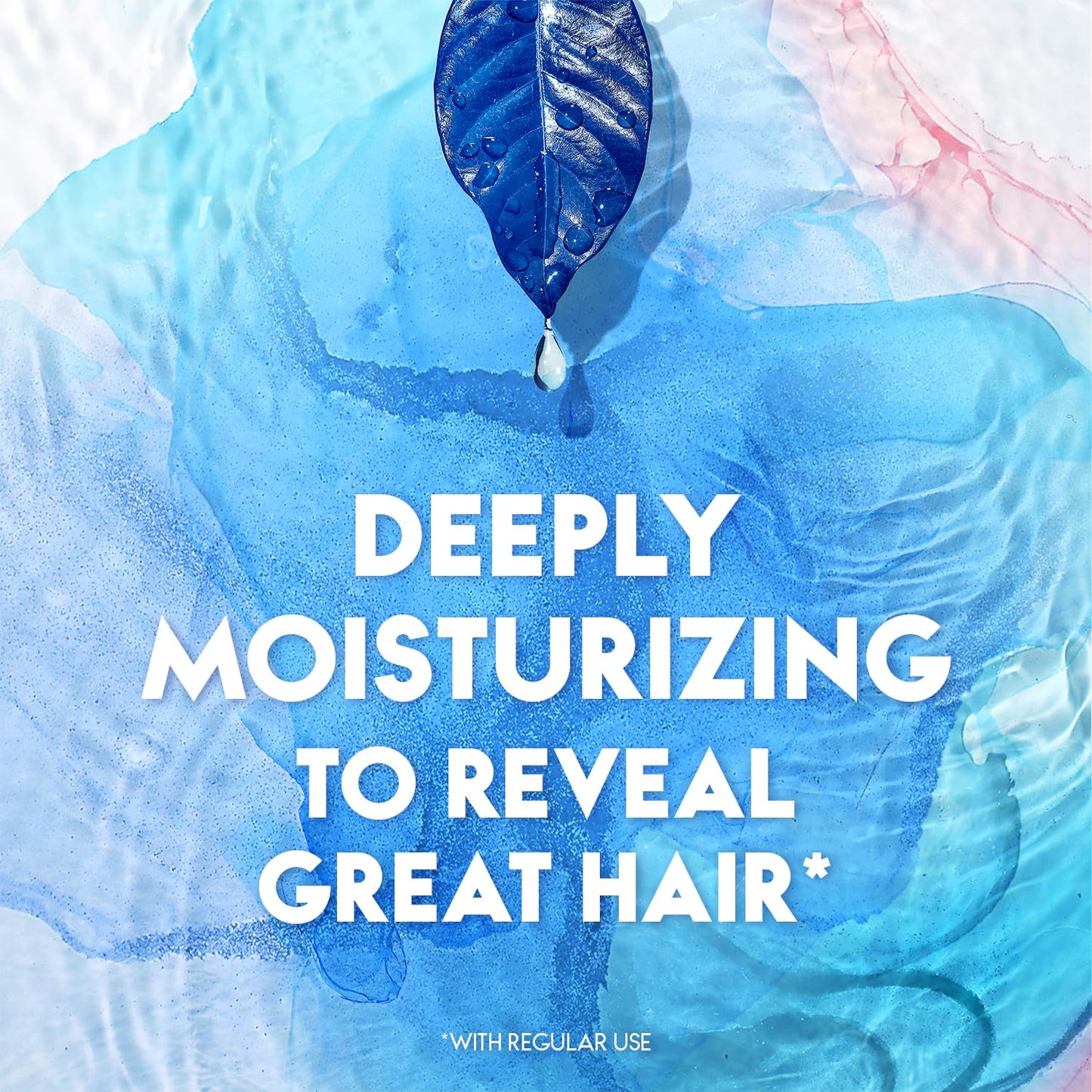 Close up of Head and Shoulders Supreme Nourish and Smooth product labels showing ingredients