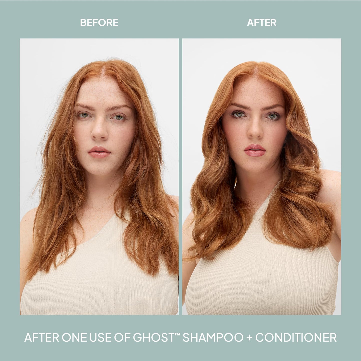 Back label of Verb Ghost Shampoo showing sulfate free and paraben free product ingredients