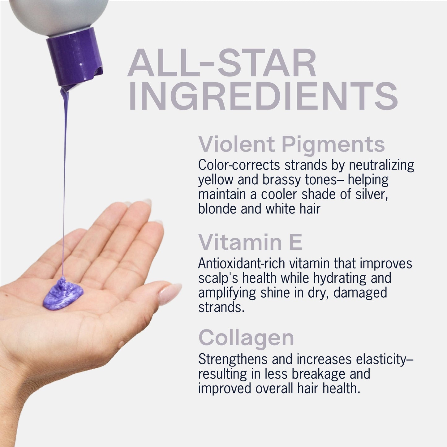 Back label of Jhirmack Silver Brightening Shampoo with full ingredient list and usage instructions
