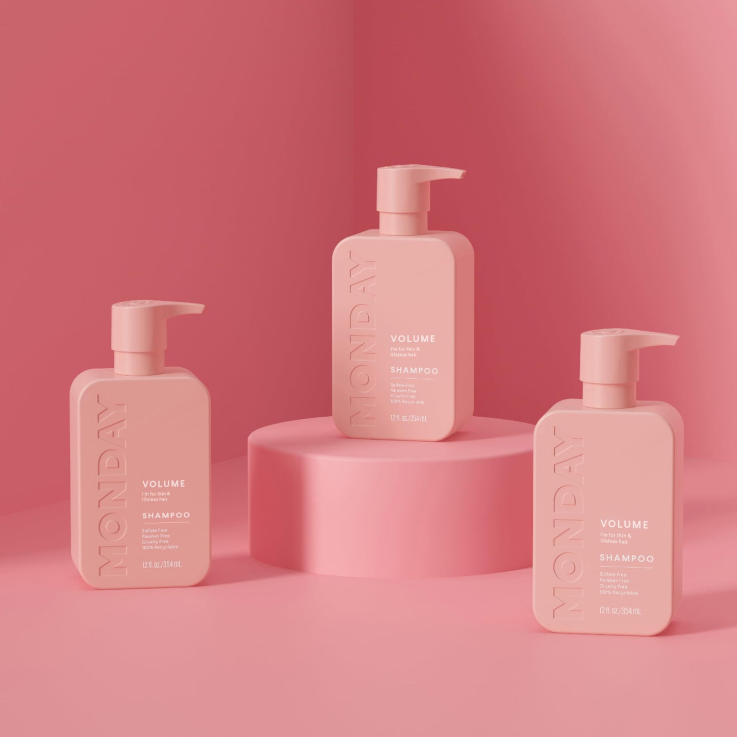 MONDAY HAIRCARE sulfate free shampoo for thin and oily hair types