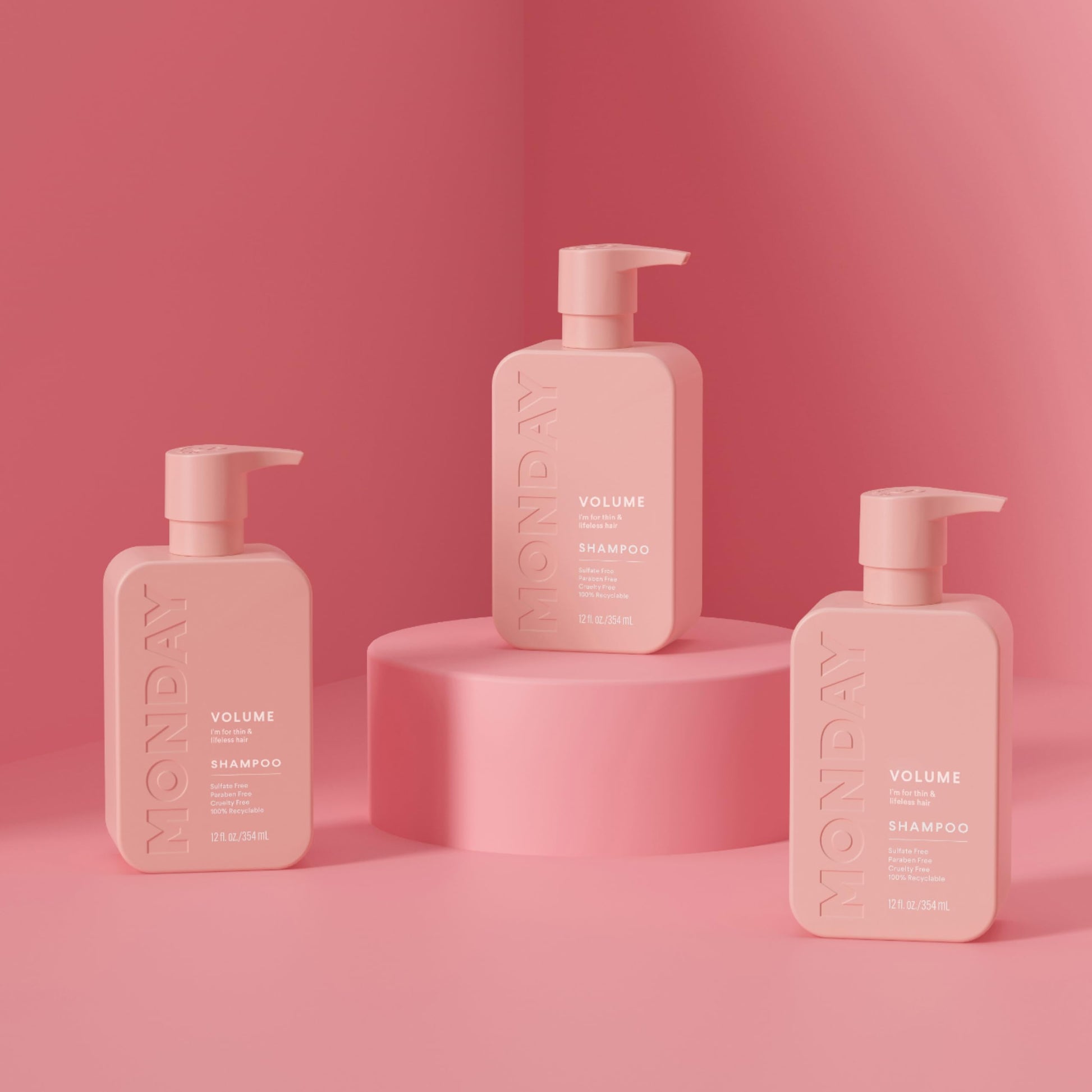 MONDAY HAIRCARE sulfate free shampoo for thin and oily hair types