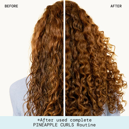 Pacifica beauty pineapple curls two piece clean hair care routine set