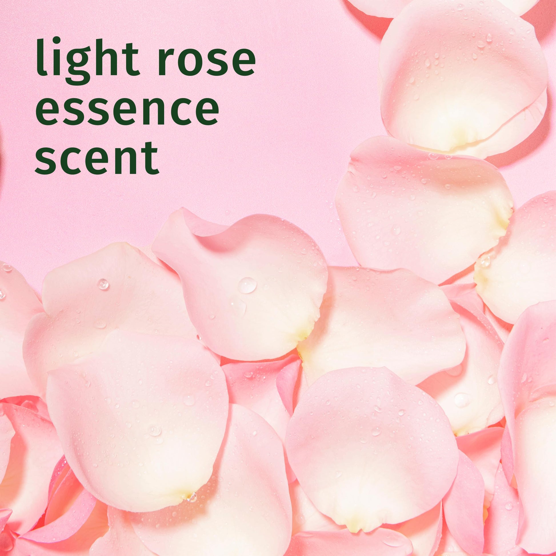 Herbal Essences Rose Hips smooth hair care product closeup on ingredients list