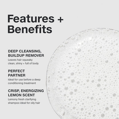 Imported Paul Mitchell clarifying treatment for buildup removal and scalp care