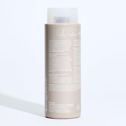 Paul Mitchell lemon scented clarifying cleanser bottle top lid packaging details