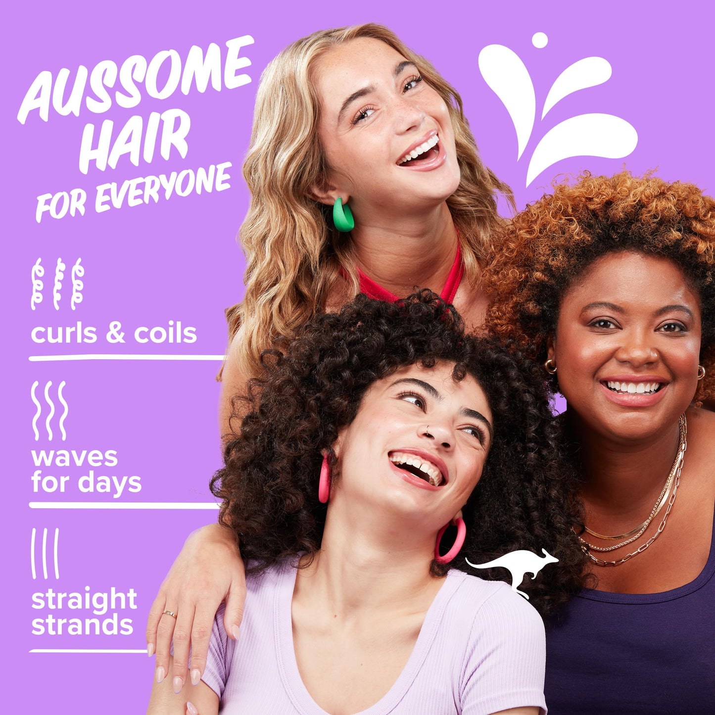 USA imported Aussie shampoo back label showing ingredients and directions