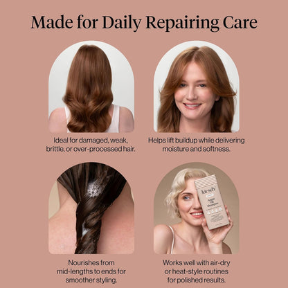 Kitsch volumizing shampoo infused with rosemary extract and strength building biotin