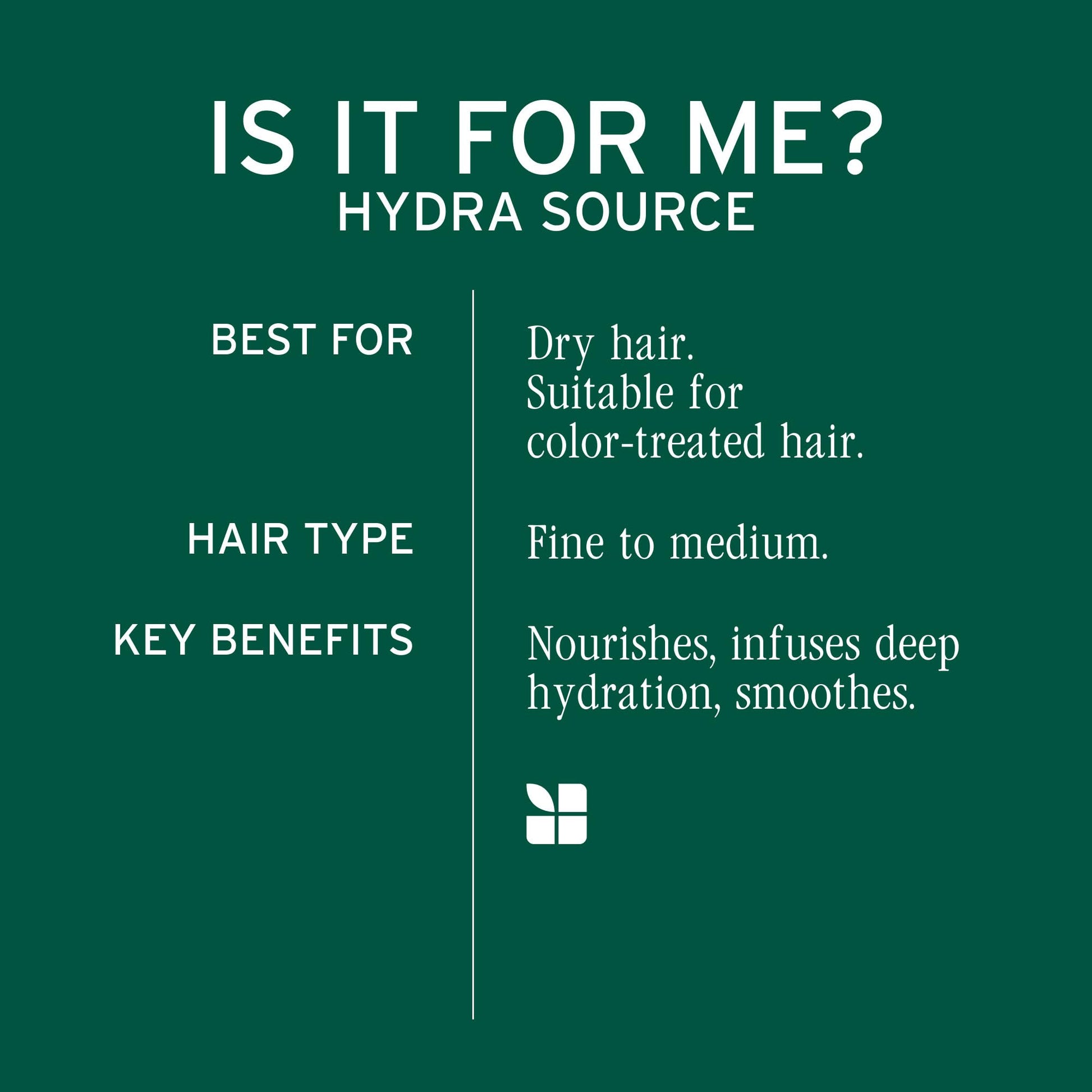 USA imported Biolage Hydra Source shampoo packaging details and product barcode view
