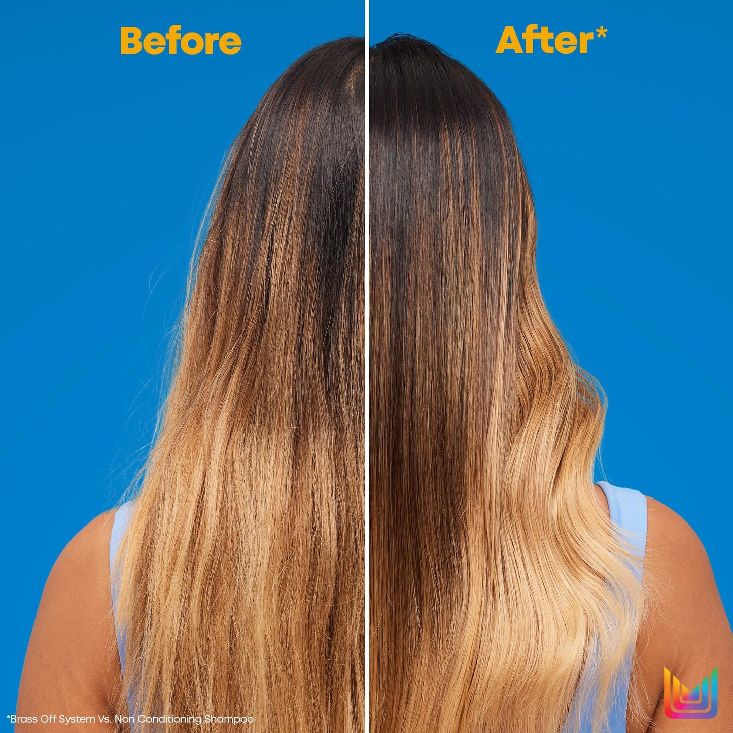 Matrix Brass Off anti orange color correcting shampoo formula details