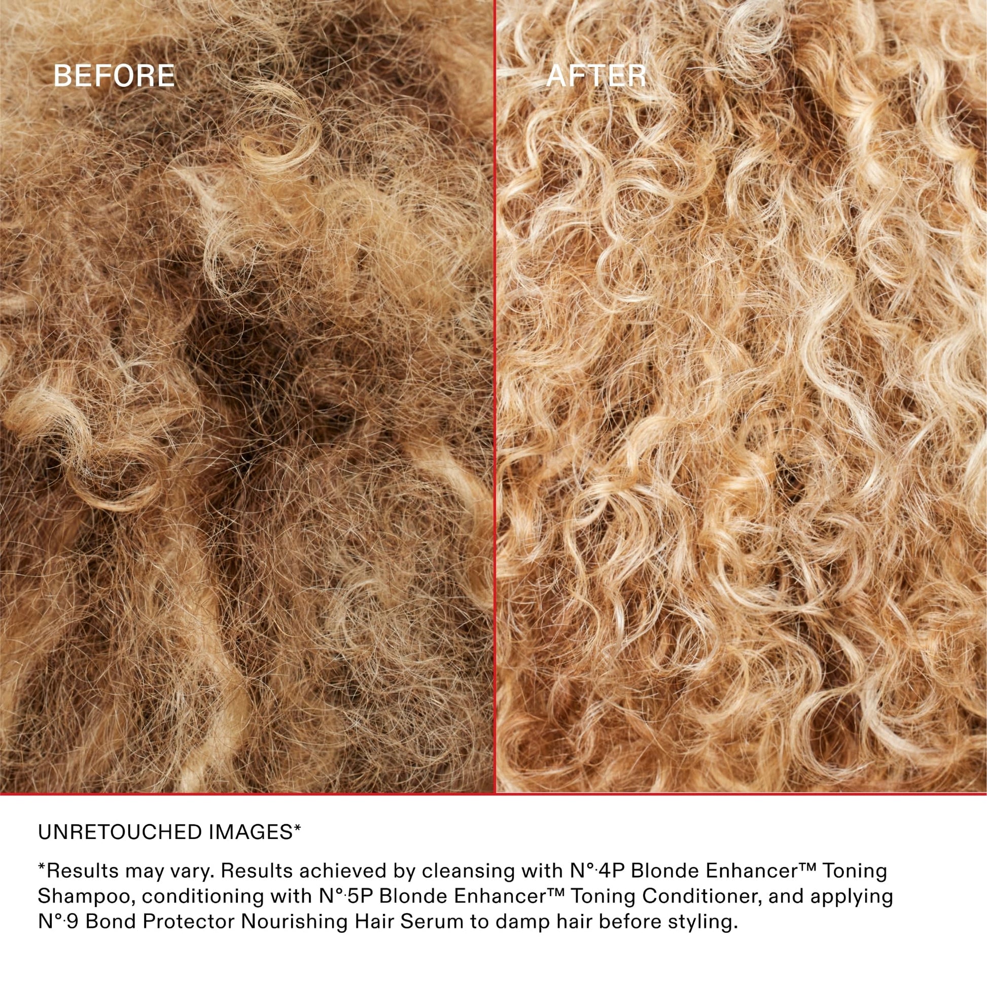 Olaplex 4P blonde brightening and hydrating violet pigmented shampoo close up