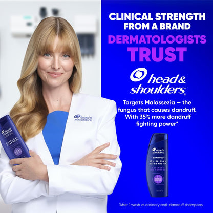 Head and Shoulders seborrheic dermatitis relief formula back label and directions.