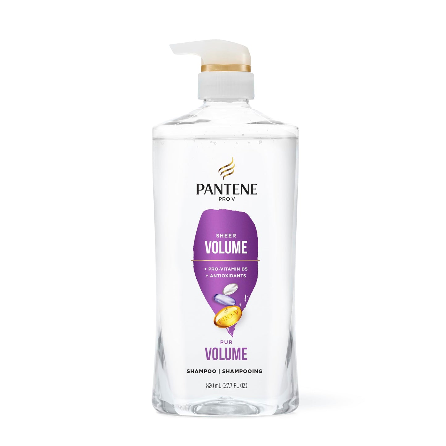 Pantene color safe shampoo set showcasing the complete hair care kit components.