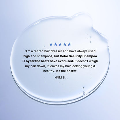 Premium packaging of COLOR WOW color security shampoo for all hair types
