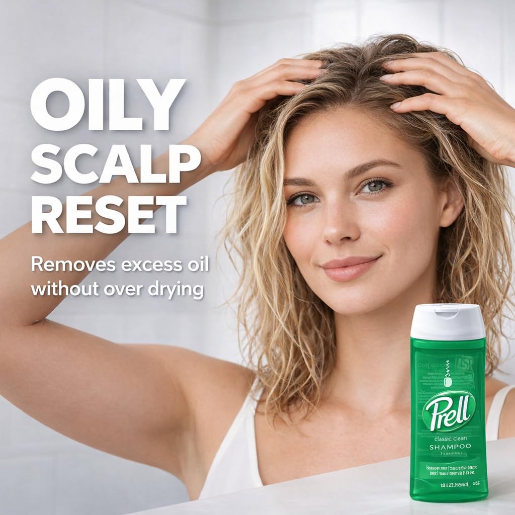 Prell hair care classic clean deep cleansing formula imported from USA