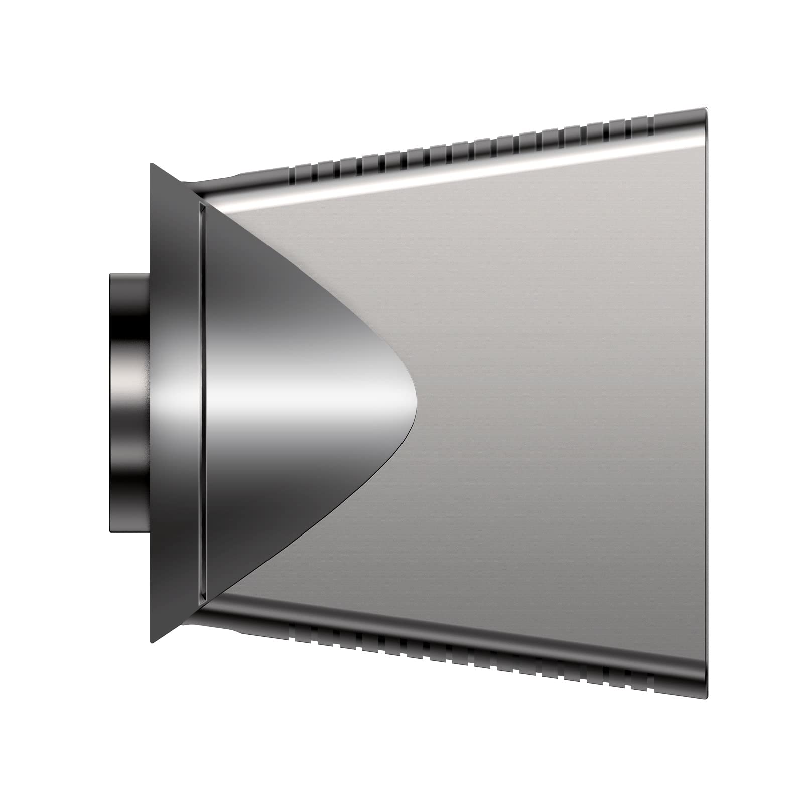 Sumaxpro grey styling nozzle for supersonic hair dryers demonstrating the slim air outlet design.